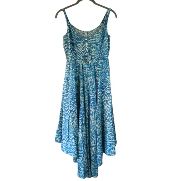 Sundance Heart of the Ocean Loose a Flowy Lightweight High Low Sundress SZ S - Picture 2 of 15